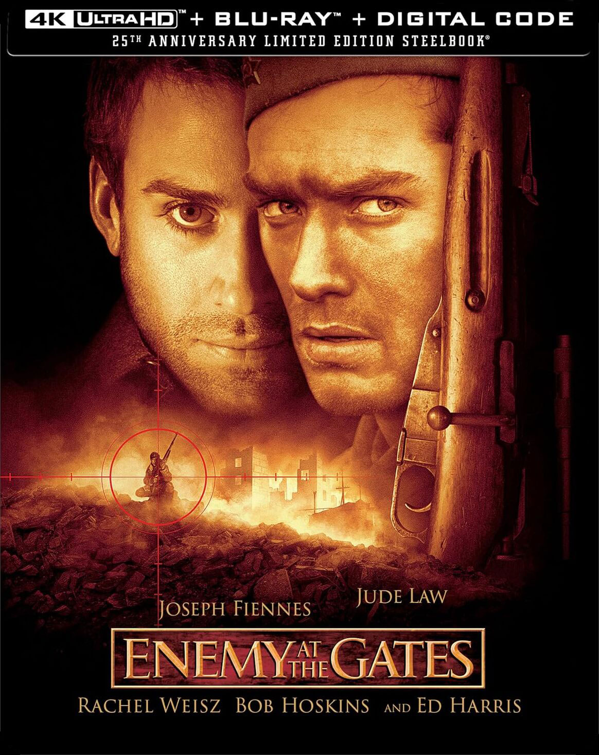 Enemy at the Gates (Steelbook, Ultra HD 4K Blu-ray)